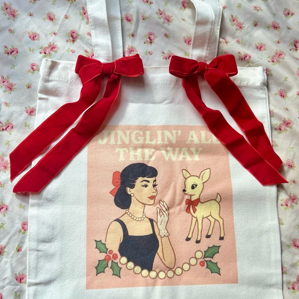 The Jingle Belle Tote Bag